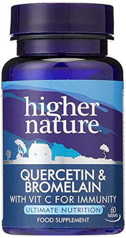 Higher Nature Quercetin & Bromelain 60 tabs