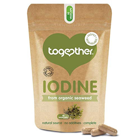 Together Organic Seaweed Iodine Food Supplement Capsules 30s