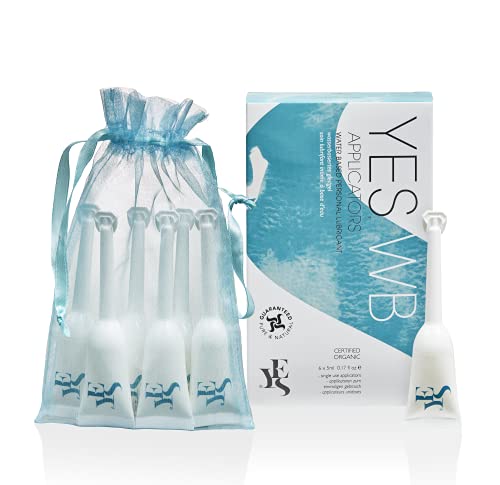 Yes Water Based Organic Lubricant Applicator (5mlx6)