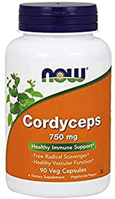 NOW Foods Cordyceps, 750mg 90 vcaps