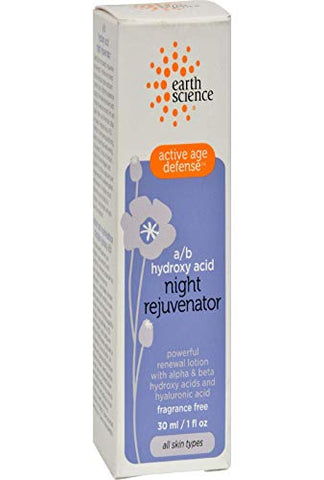 Earth Science Active Age Defence A/B Night Cream 30ml