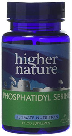 Higher Nature Phosphatidyl Serine Pack of 45