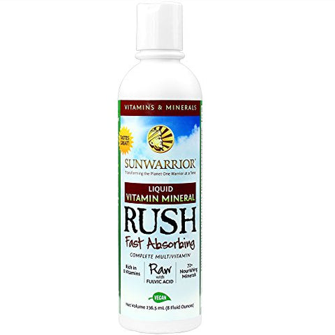 Sunwarrior Vitamin Mineral Rush 8 fl oz (236.5ml)