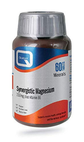 Quest Synergistic Magnesium 150mg 60 Tablets