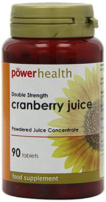 Power Health Cranberry Juice Double Strength 4500mg  90s Tabs