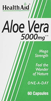 HealthAid Aloe Vera 5000mg 60 Capsules