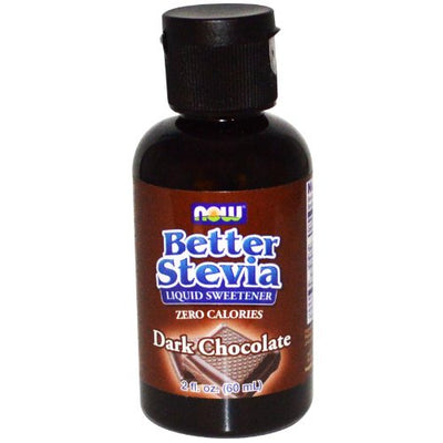 NOW Foods Better Stevia Liquid, Dark Chocolate 59 ml