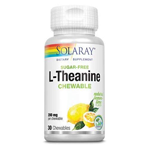 Solaray L-Theanine 200mg - 30 Vegicaps