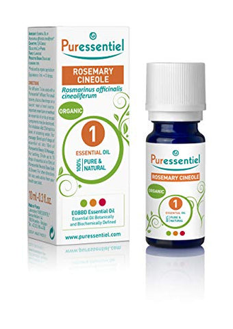 Puressentiel Organic Rosemary Cineole Essential Oil 10ml