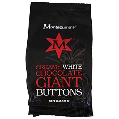 Montezuma's Organic Creamy White Chocolate Giant Buttons 180g