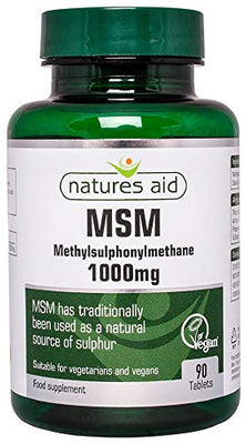 Natures Aid MSM 1000mg 90 Tabs