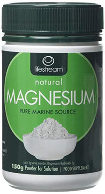 Lifestream Natural Magnesium (Pure Marine Source) Powder 150g