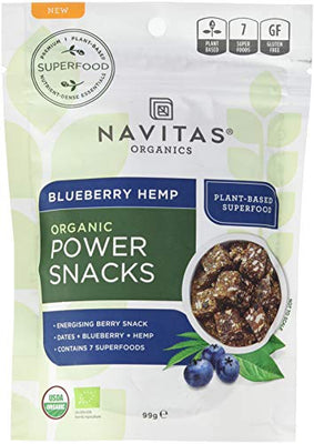 Navitas Power Snacks Blueberry Hemp 113g