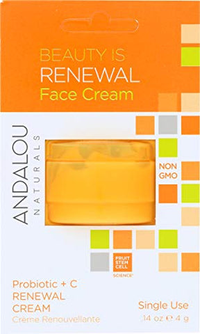 Andalou Beauty Is Renewal Face Cream Pod 4g