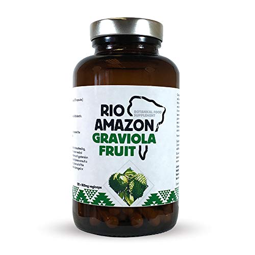 Rio Amazon, Graviola 500mg vegicaps x 120 - Rio Amazon