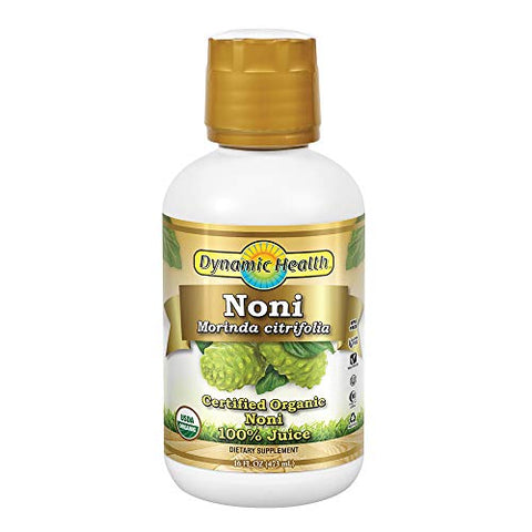 Dynamic Health Tahitian Noni Juice(100% Pure Certified Organic) 473 ml
