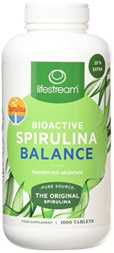 Lifestream Spirulina Tablets - 1000 x 500mg