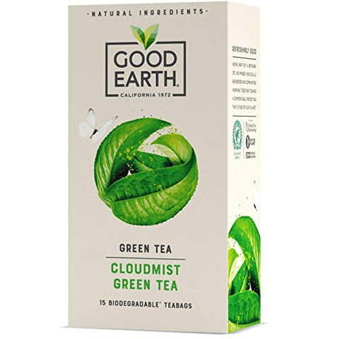 Good Earth Cloudmist Green Tea Tea 15 Bags