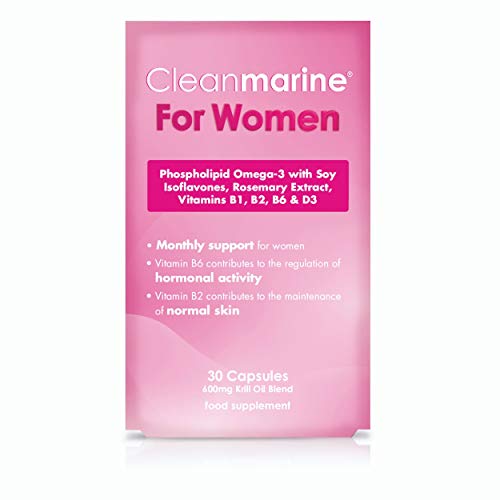 Cleanmarine For Women 600mg Marine Gelcaps 30Caps