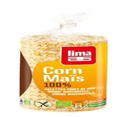 Lima Organic 100% Corn Cakes 120g