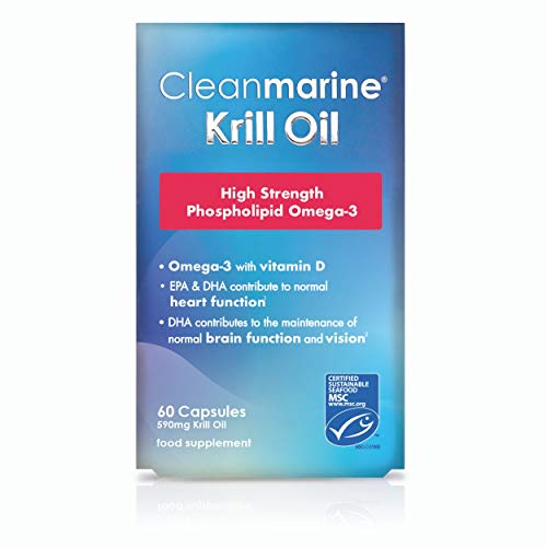 Cleanmarine Krill Oil 500mg 60 Caps