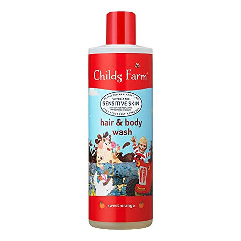 Childs Farm Organic Orange Hair & Body Wash 250ml