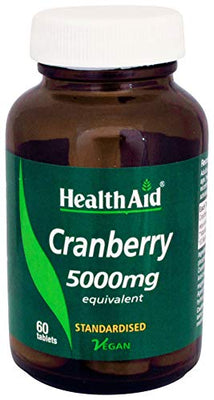 HealthAid Cranberry 5000mg - Standardise 60 tablet