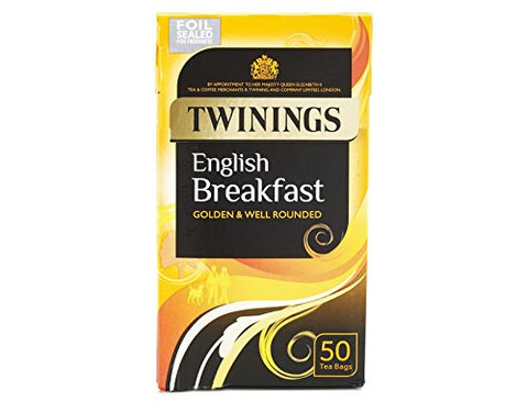 Twinings English Breakfast 50 Tea Bags