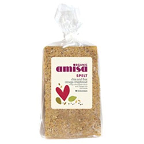 Amisa Organic Spelt Chia & Flax Omega Crispbread 200g