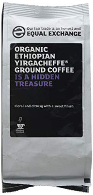 Equal Exchange Organic F/T Yirgacheffe Ground Coffee 227g