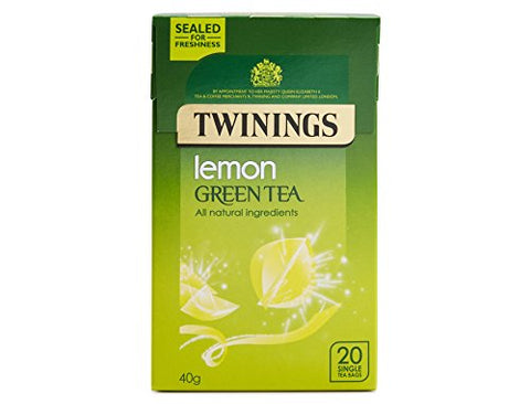 Twinings Green & Lemon Tea 20 Bags