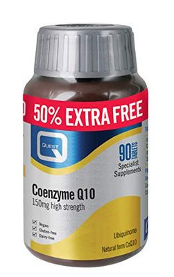 Quest CoEnzyme Q10 150mg 90 Tablets