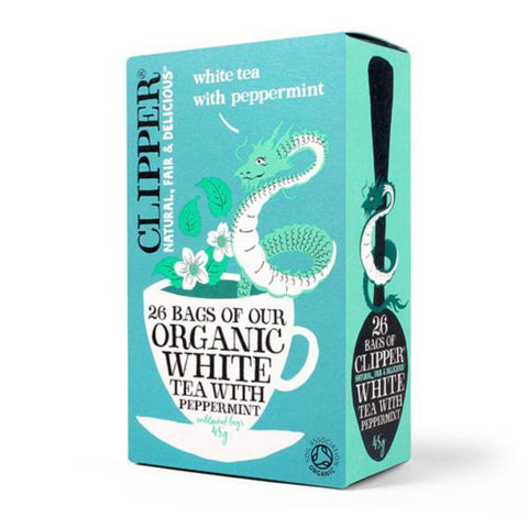Clipper White Tea & Peppermint - Organic 20 Bags