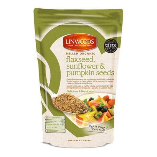 Linwoods Organic Milled Flaxseed, Sunflower & Pumpkin 200g