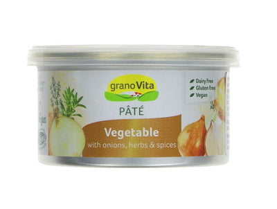 Granovita Vegetable Pate Tin 125g (Pack of 12)
