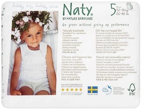 Eco by Naty Nappy Pants Size 5 20pcs