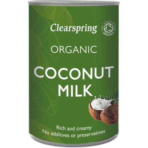 Clearspring Organic Coconut Milk 400ml (Pack of 6)