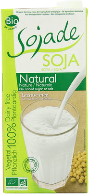 Sojade Organic Natural Soya Drink 1 Litre (Pack of 6)