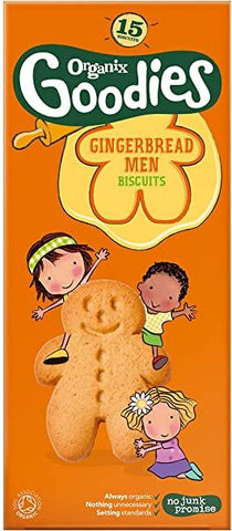 Organix Organic Gingerbreads Men 135g