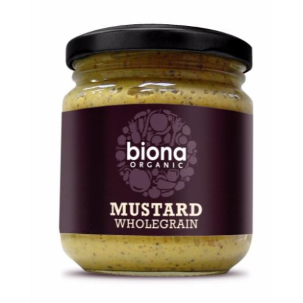 Biona Organic Wholegrain Mustard 200g