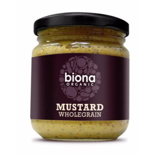 Biona Organic Wholegrain Mustard 200g