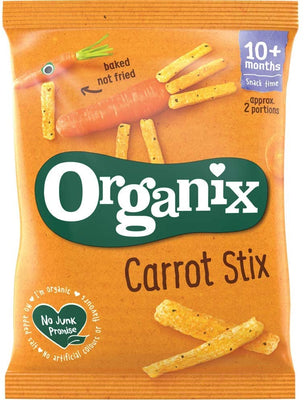 Organix Organic Carrot/Coriander Sticks 15g (Pack of 6)