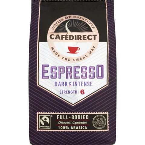 Cafe Direct Roast & Ground Coffee - Espresso 227g