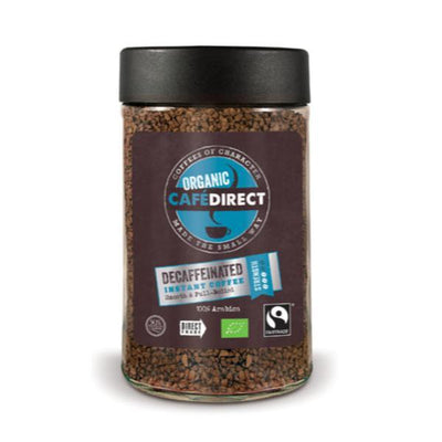 Cafe Direct Organic Decaf Instant Coffee - Fairtrade 100g