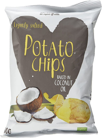 Trafo Organic Crisps with Coconut Oil 40g (Pack of 5)
