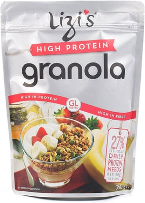 Lizi's High Protein Granola 350g (Pack of 4)