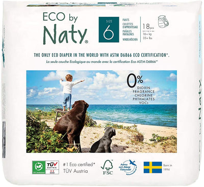 Naty by Nature Babycare Nappy Pants - Extra Large Size 6 18s