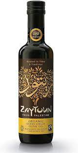 Zaytoun Olive Oil Fair Trade 500ml (Pack of 6)