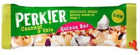 Perkier Coconut, Chia & Quinoa Bar 35g