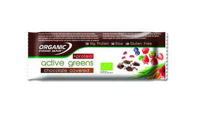 Organic Foodbars OFB Org Active Green Protein Box 70g (Pack of 12)